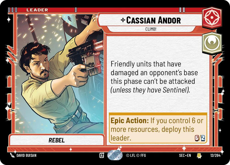 Cassian Andor - Climb! (12/264) (12/264) [Secrets of Power] - The Mythic Store | 24h Order Processing