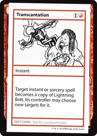 Transcantation (2021 Edition) [Mystery Booster Playtest Cards] - The Mythic Store | 24h Order Processing