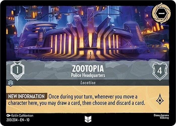 Zootopia - Police Headquarters (203/204) [Whispers in the Well] - The Mythic Store | 24h Order Processing