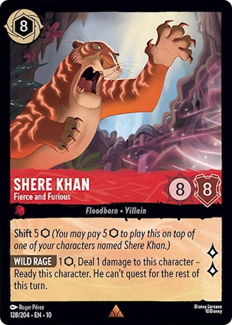 Shere Khan - Fierce and Furious (128/204) [Whispers in the Well] - The Mythic Store | 24h Order Processing