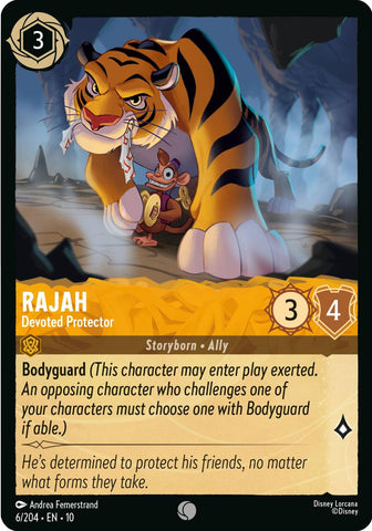 Rajah - Devoted Protector (6/204) [Whispers in the Well] - The Mythic Store | 24h Order Processing