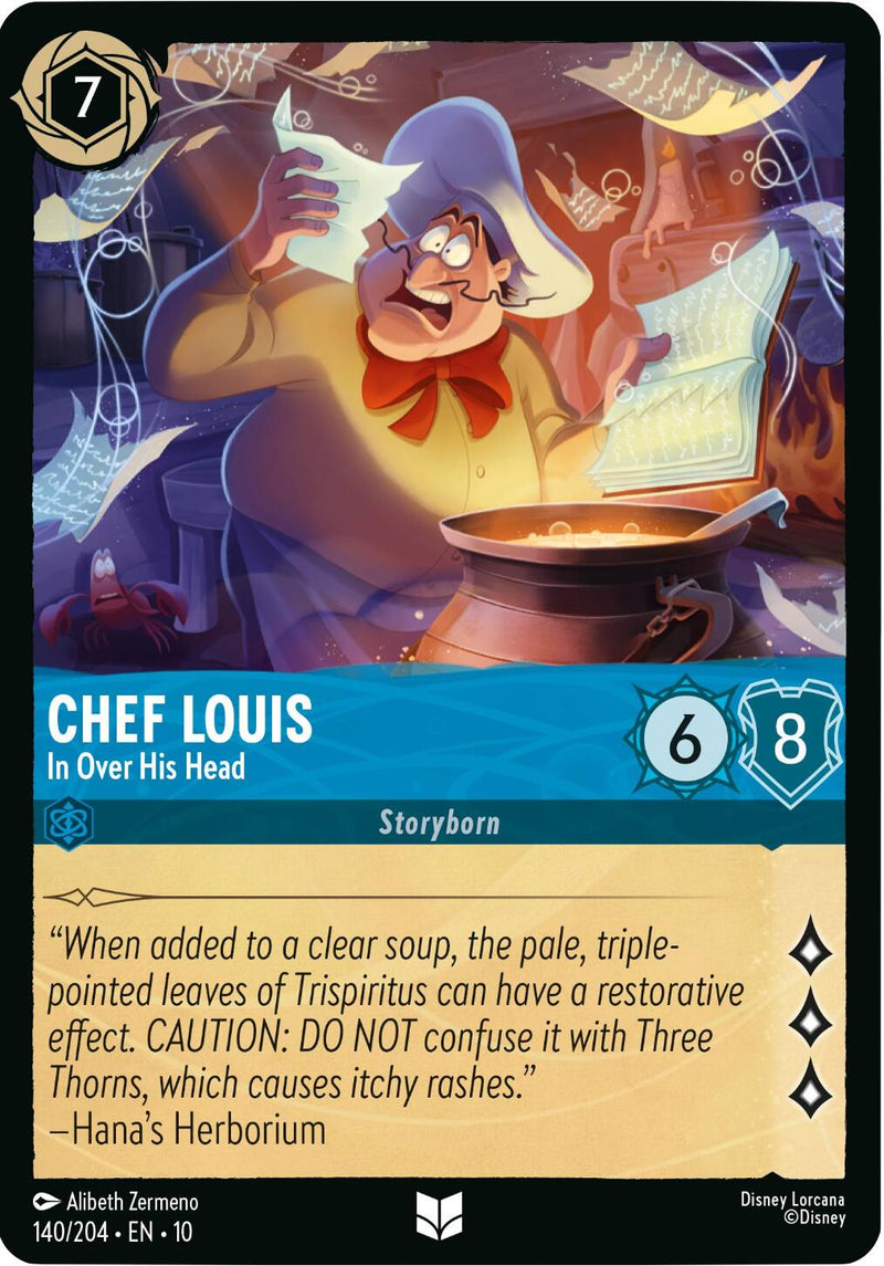 Chef Louis - In Over His Head (140/204) [Whispers in the Well] - The Mythic Store | 24h Order Processing