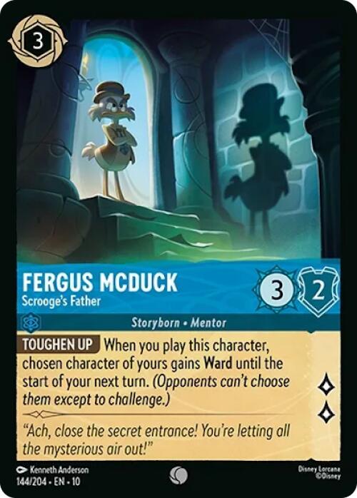 Fergus McDuck - Scrooge's Father (144/204) [Whispers in the Well] - The Mythic Store | 24h Order Processing
