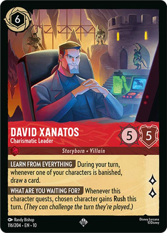 David Xanatos - Charismatic Leader (116/204) [Whispers in the Well] - The Mythic Store | 24h Order Processing