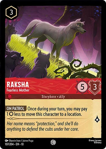 Raksha - Fearless Mother (107/204) [Whispers in the Well] - The Mythic Store | 24h Order Processing