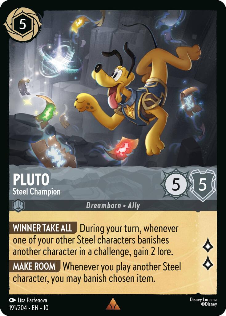 Pluto - Steel Champion (191/204) [Whispers in the Well] - The Mythic Store | 24h Order Processing
