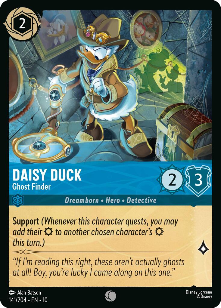 Daisy Duck - Ghost Finder (141/204) [Whispers in the Well] - The Mythic Store | 24h Order Processing