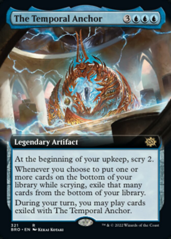 The Temporal Anchor (Extended Art) [The Brothers' War] - The Mythic Store | 24h Order Processing