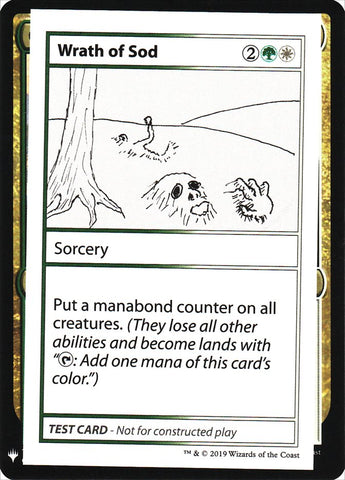 Wrath of Sod [Mystery Booster Playtest Cards] - The Mythic Store | 24h Order Processing