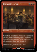 Disrupt Decorum (Foil Etched) [Commander Masters] - The Mythic Store | 24h Order Processing