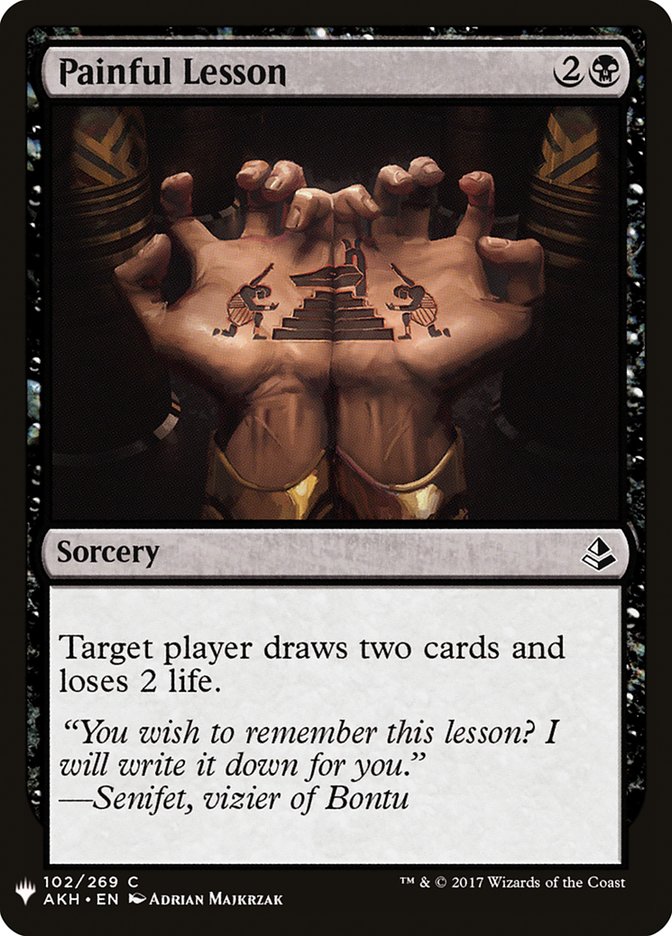 Painful Lesson [Mystery Booster] - The Mythic Store | 24h Order Processing