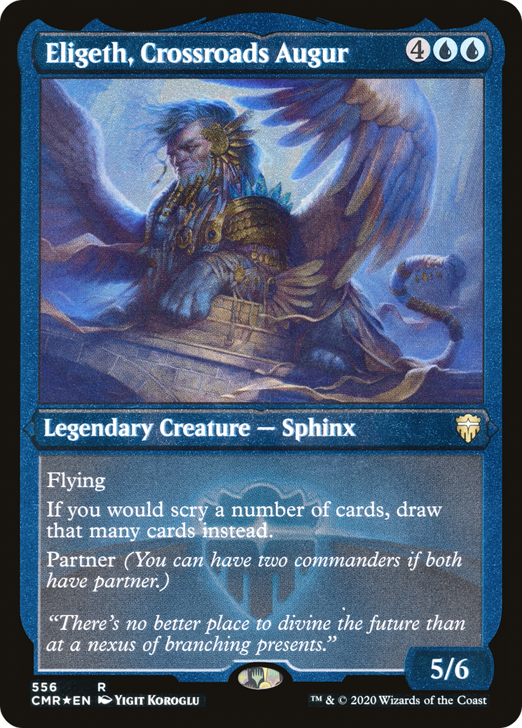Eligeth, Crossroads Augur (Etched) [Commander Legends] - The Mythic Store | 24h Order Processing