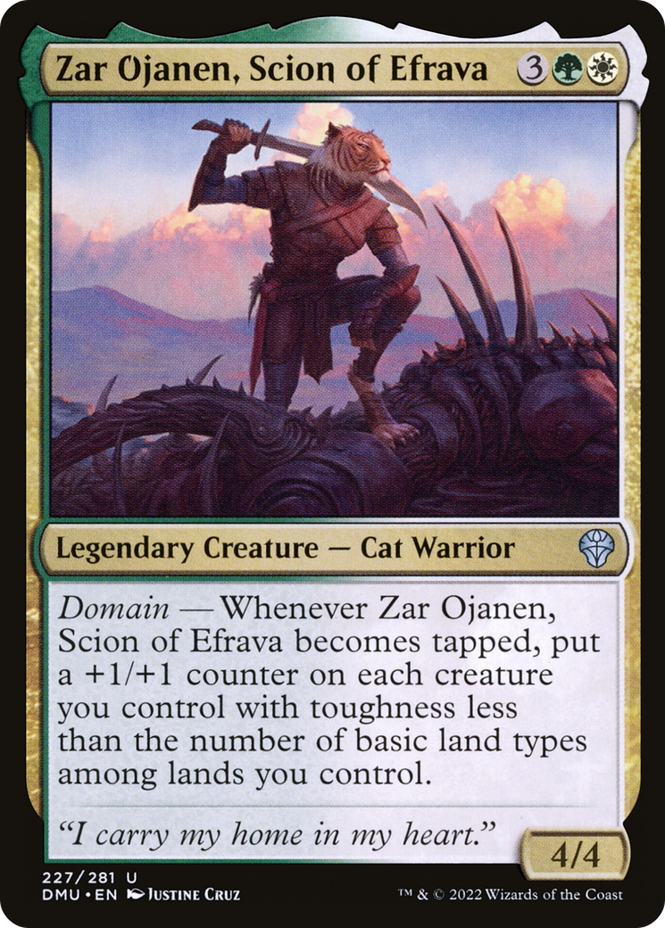 Zar Ojanen, Scion of Efrava [Dominaria United] - The Mythic Store | 24h Order Processing