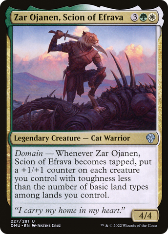 Zar Ojanen, Scion of Efrava [Dominaria United] - The Mythic Store | 24h Order Processing