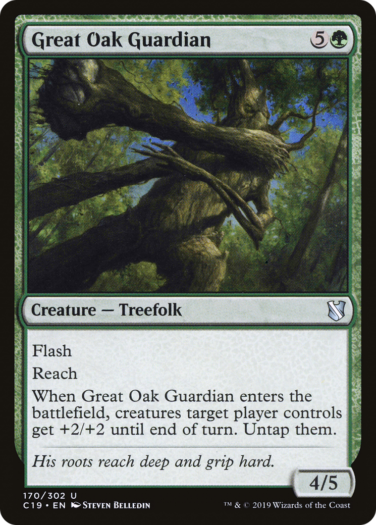 Great Oak Guardian [Commander 2019] - The Mythic Store | 24h Order Processing
