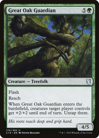 Great Oak Guardian [Commander 2019] - The Mythic Store | 24h Order Processing