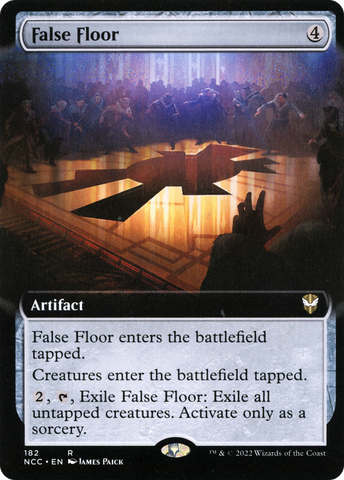 False Floor (Extended Art) [Streets of New Capenna Commander] - The Mythic Store | 24h Order Processing
