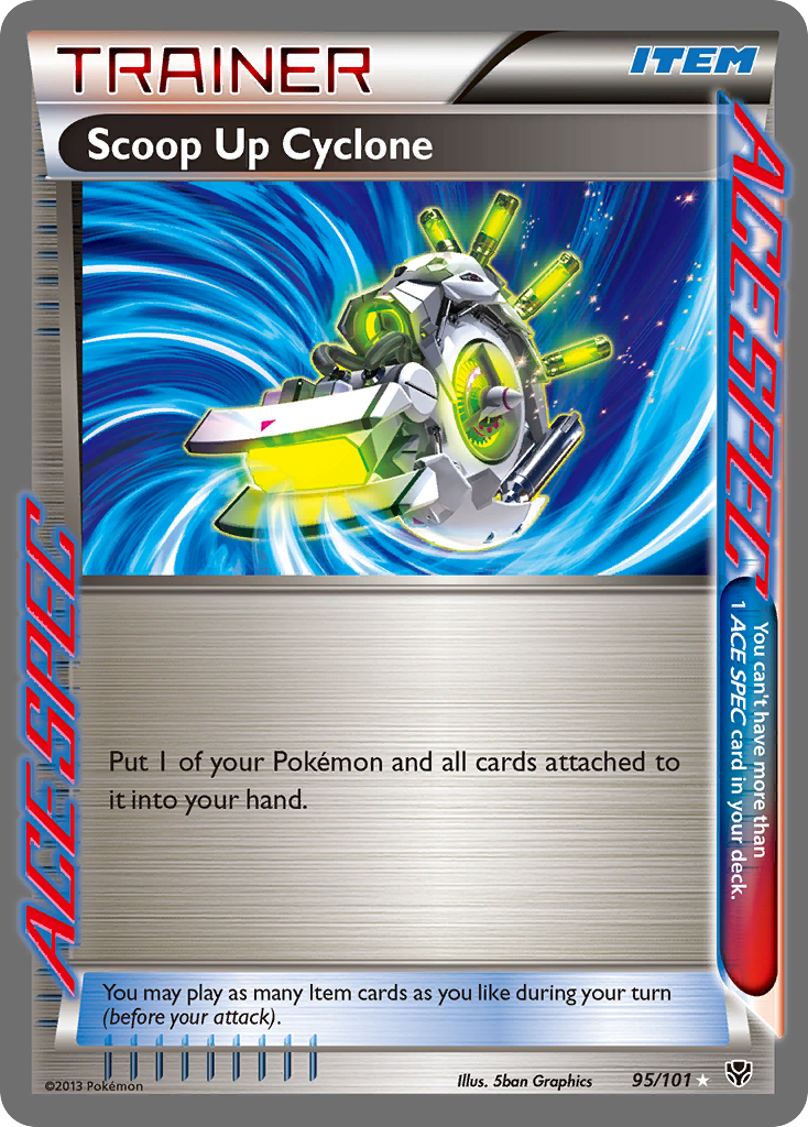 Scoop Up Cyclone (95/101) [Black & White: Plasma Blast] - The Mythic Store | 24h Order Processing
