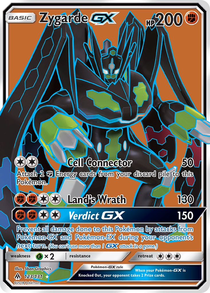 Zygarde GX (123/131) [Sun & Moon: Forbidden Light] - The Mythic Store | 24h Order Processing