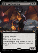 Infernal Sovereign (Extended Art) [March of the Machine Commander] - The Mythic Store | 24h Order Processing