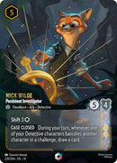 Nick Wilde - Persistent Investigator (Enchanted) (239/204) [Whispers in the Well] - The Mythic Store | 24h Order Processing