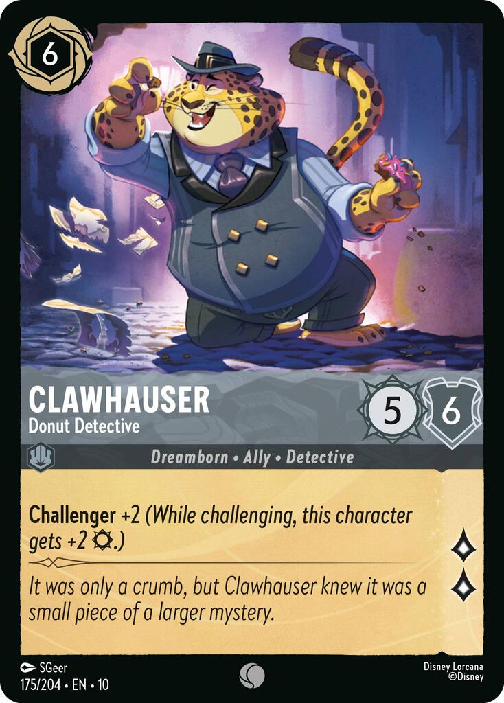 Clawhauser - Donut Detective (175/204) [Whispers in the Well] - The Mythic Store | 24h Order Processing