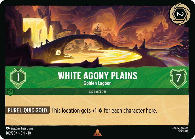 White Agony Plains - Golden Lagoon (102/204) [Whispers in the Well] - The Mythic Store | 24h Order Processing