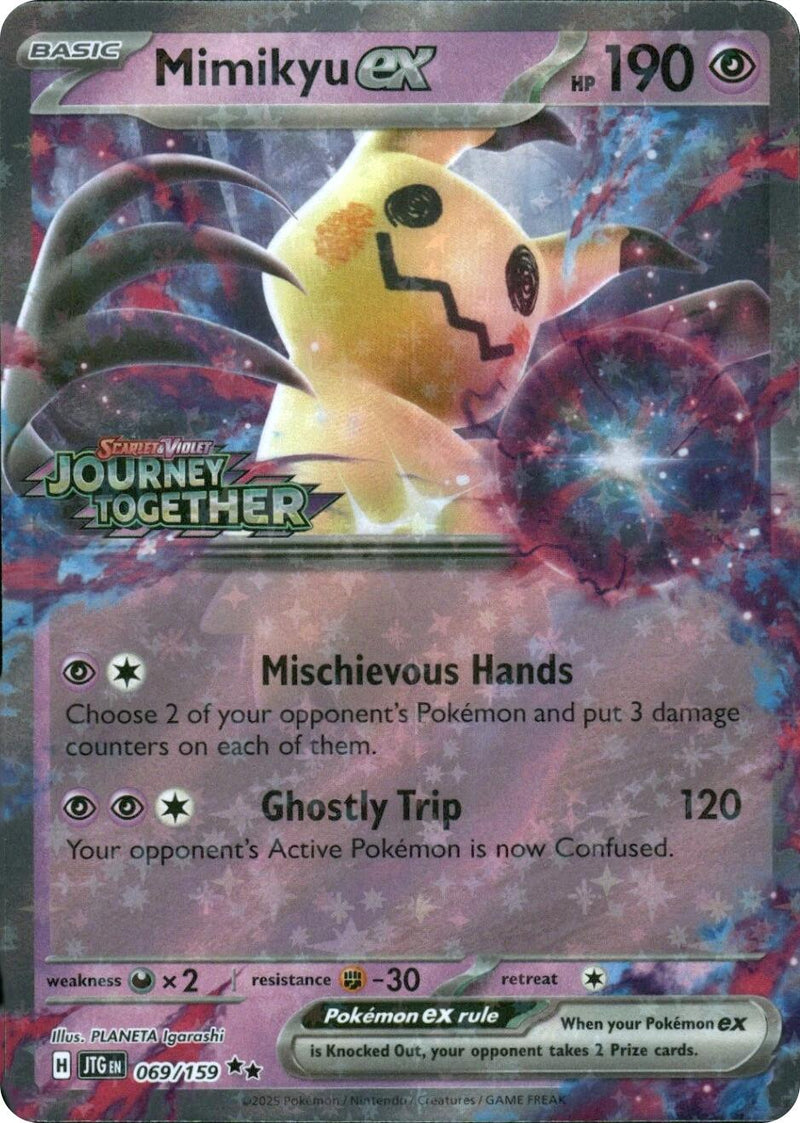 Mimikyu ex (069/159) (Journey Together Stamped) [Miscellaneous Cards] - The Mythic Store | 24h Order Processing