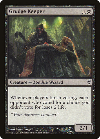 Grudge Keeper [Conspiracy] - The Mythic Store | 24h Order Processing