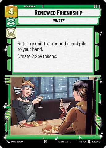 Renewed Friendship (105/264) (105/264) [Secrets of Power] - The Mythic Store | 24h Order Processing