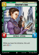 Senator's Aide (108/264) (108/264) [Secrets of Power] - The Mythic Store | 24h Order Processing