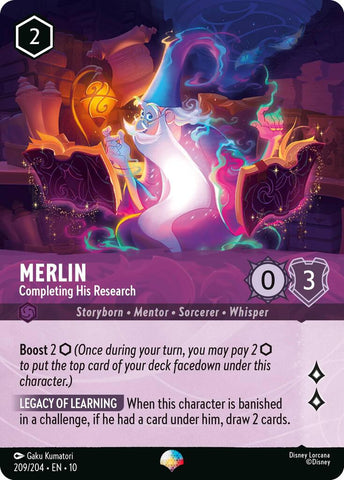 Merlin - Completing His Research (Epic) (209/204) [Whispers in the Well] - The Mythic Store | 24h Order Processing