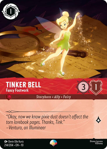 Tinker Bell - Fancy Footwork (Epic) (214/204) [Whispers in the Well] - The Mythic Store | 24h Order Processing