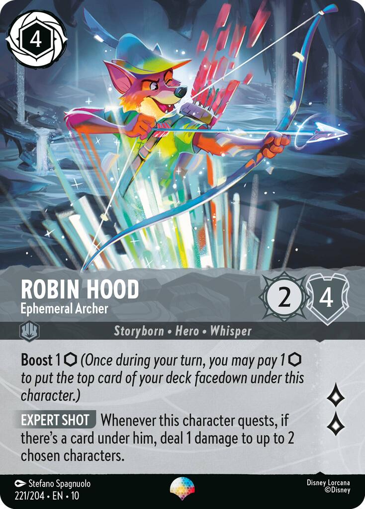 Robin Hood - Ephemeral Archer (Epic) (221/204) [Whispers in the Well] - The Mythic Store | 24h Order Processing