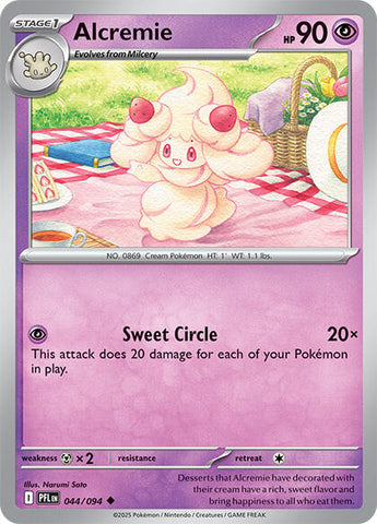 Alcremie (044/094) [Mega Evolution: Phantasmal Flames] - The Mythic Store | 24h Order Processing