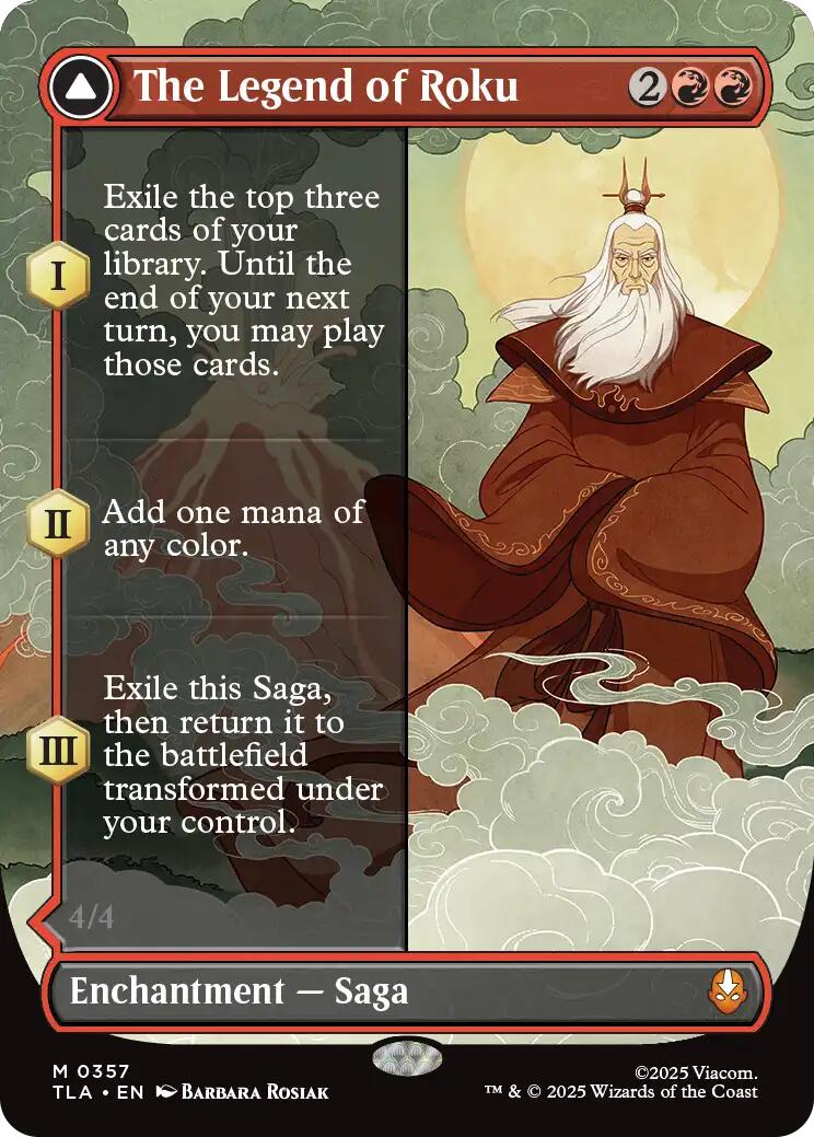 The Legend of Roku (Borderless) [Avatar: The Last Airbender] - The Mythic Store | 24h Order Processing