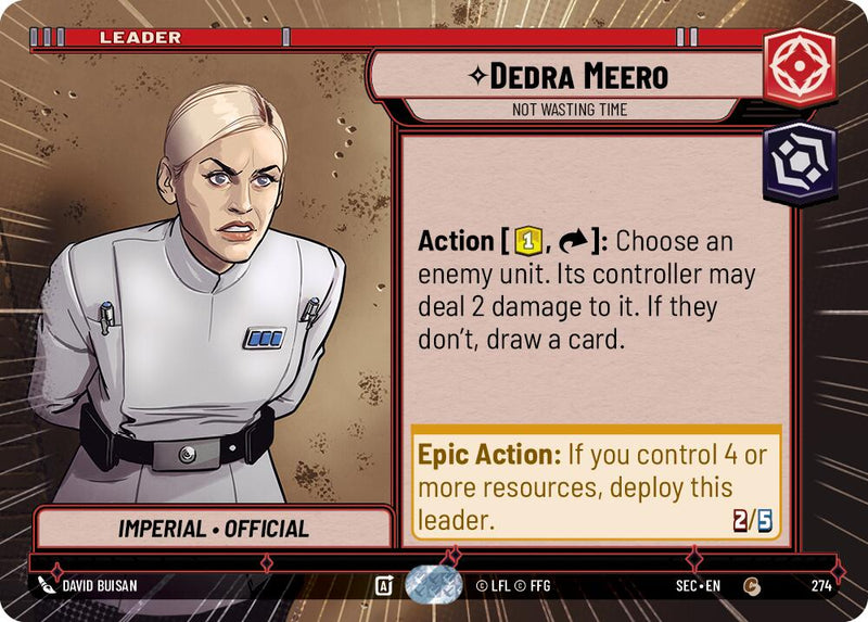 Dedra Meero - Not Wasting Time (Hyperspace) (274) (274) [Secrets of Power] - The Mythic Store | 24h Order Processing