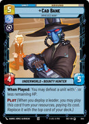Cad Bane - Impressed Now? (Foil) (544) (544) [Secrets of Power] - The Mythic Store | 24h Order Processing