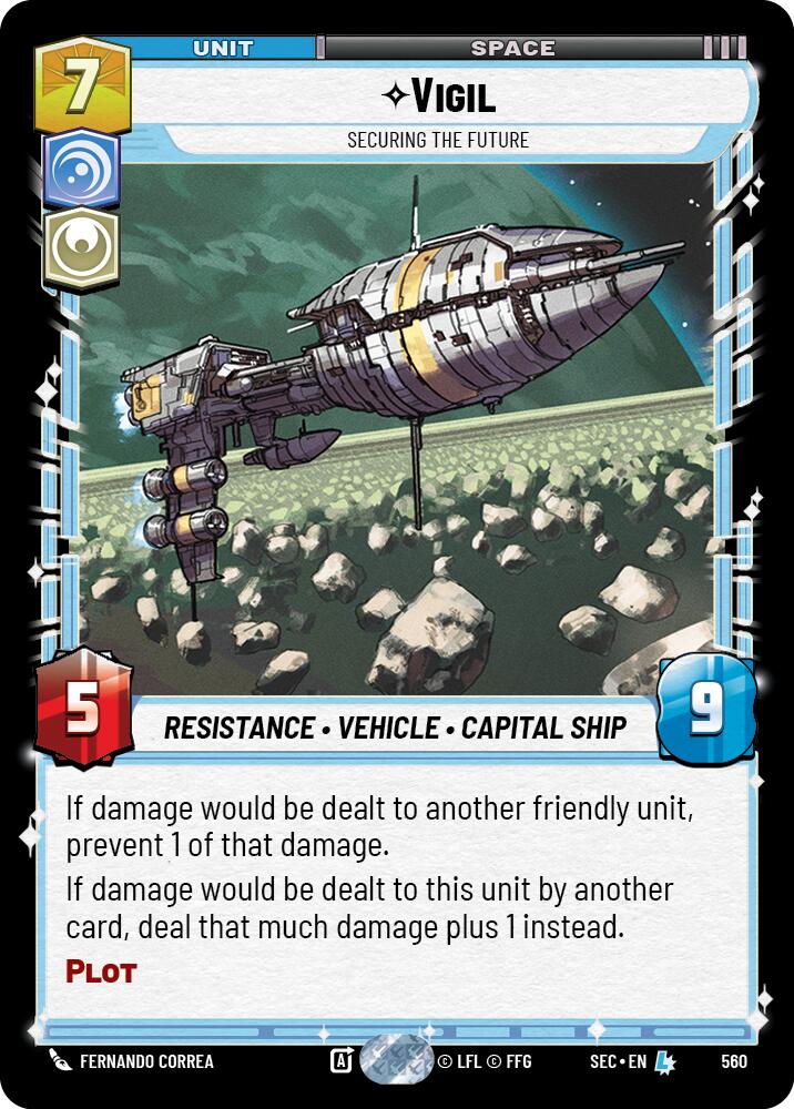 Vigil - Securing the Future (Foil) (560) (560) [Secrets of Power] - The Mythic Store | 24h Order Processing
