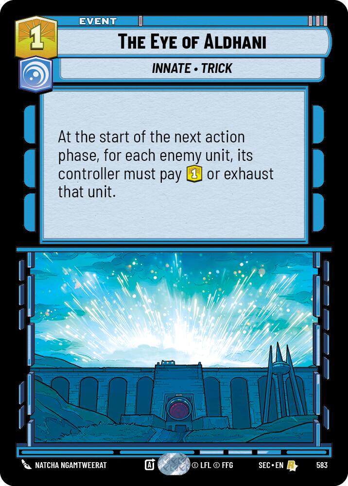 The Eye of Aldhani (583) (Foil) (583) [Secrets of Power] - The Mythic Store | 24h Order Processing