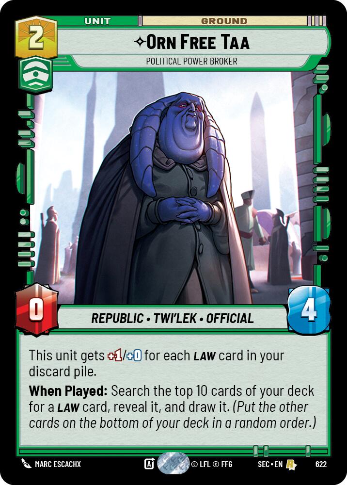 Orn Free Taa - Political Power Broker (Foil) (622) (622) [Secrets of Power] - The Mythic Store | 24h Order Processing