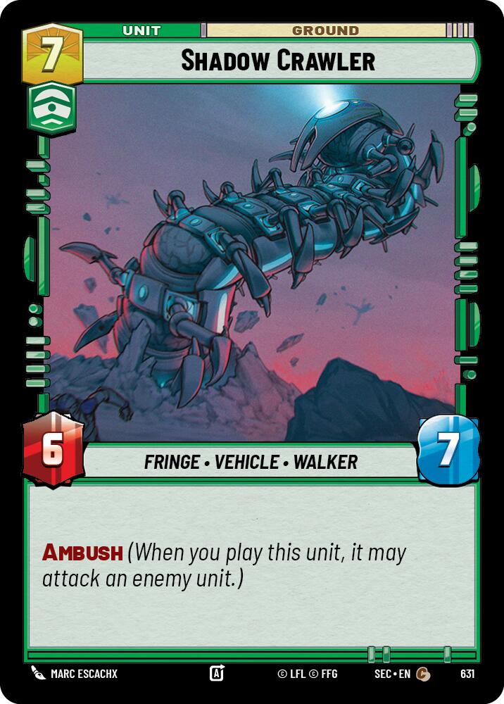 Shadow Crawler (631) (Foil) (631) [Secrets of Power] - The Mythic Store | 24h Order Processing