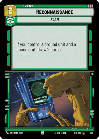 Reconnaissance (635) (Foil) (635) [Secrets of Power] - The Mythic Store | 24h Order Processing
