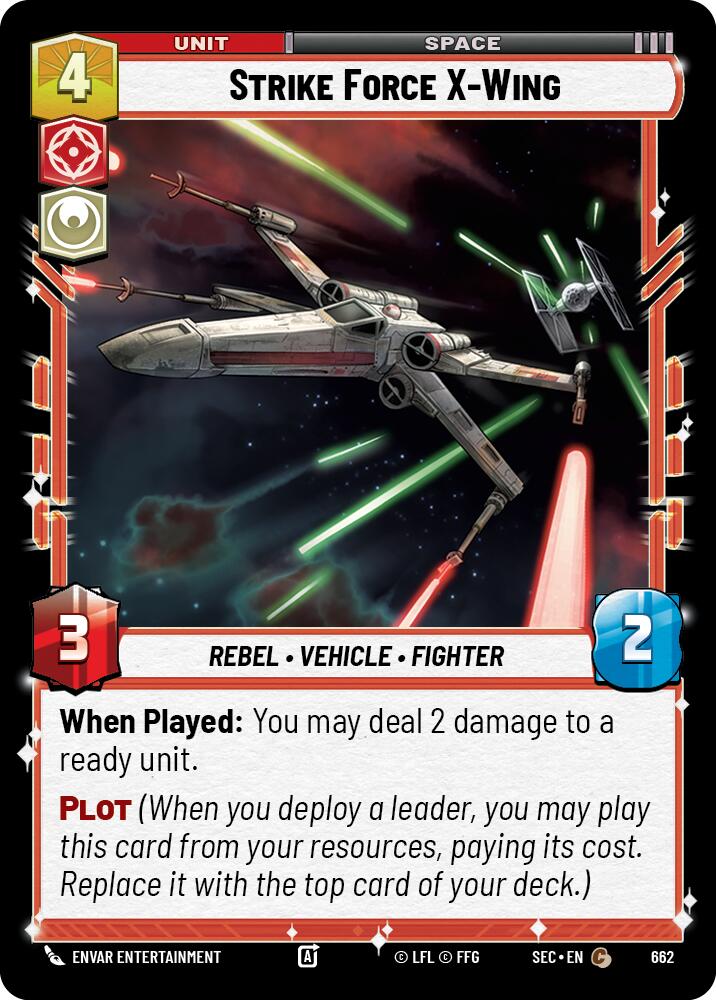 Strike Force X-Wing (662) (Foil) (662) [Secrets of Power] - The Mythic Store | 24h Order Processing