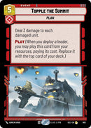 Topple the Summit (693) (Foil) (693) [Secrets of Power] - The Mythic Store | 24h Order Processing
