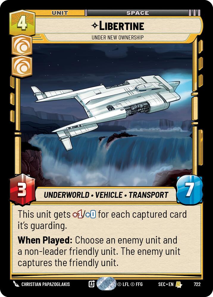 Libertine - Under New Ownership (Foil) (722) (722) [Secrets of Power] - The Mythic Store | 24h Order Processing