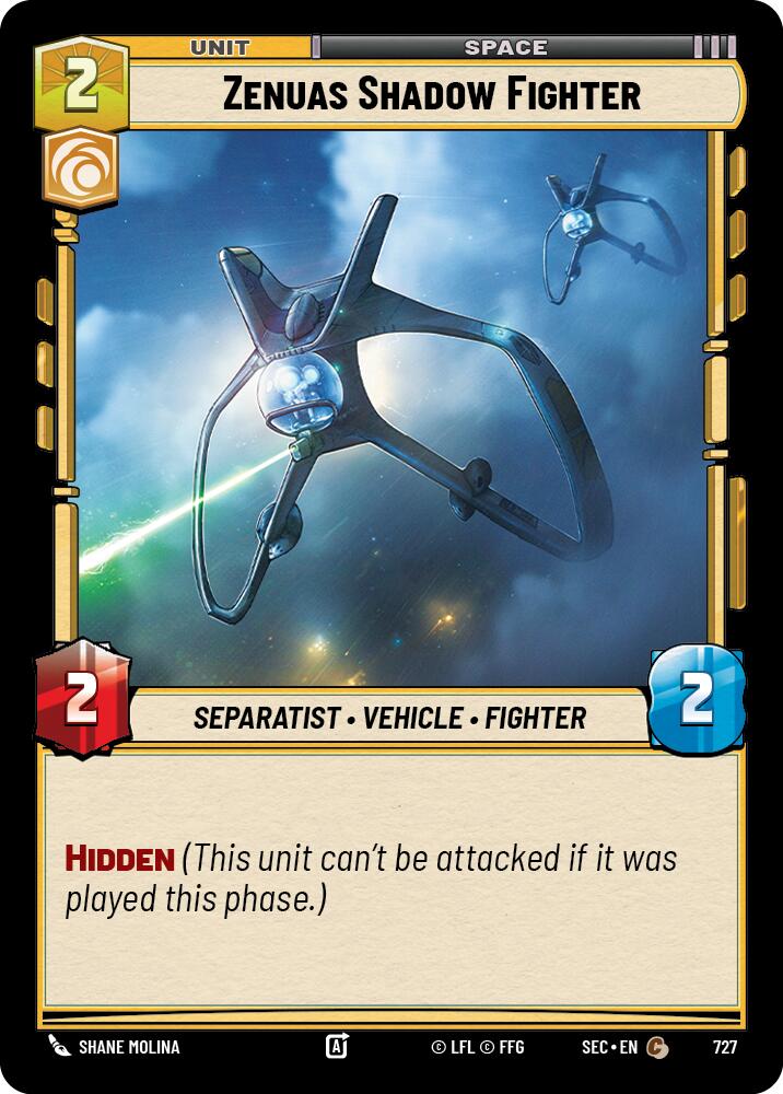 Zenuas Shadow Fighter (727) (Foil) (727) [Secrets of Power] - The Mythic Store | 24h Order Processing
