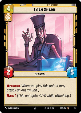 Loan Shark (732) (Foil) (732) [Secrets of Power] - The Mythic Store | 24h Order Processing