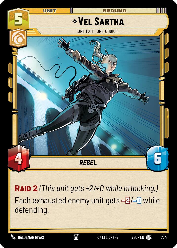 Vel Sartha - One Path, One Choice (Foil) (734) (734) [Secrets of Power] - The Mythic Store | 24h Order Processing