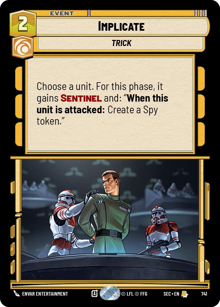 Implicate (741) (Foil) (741) [Secrets of Power] - The Mythic Store | 24h Order Processing